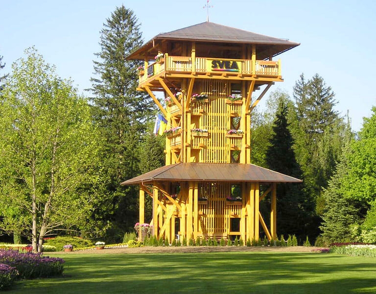 Stolp v Mozirskem Gaju