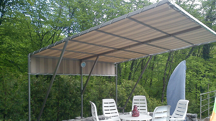 Lesene in kovinske konstrukcije